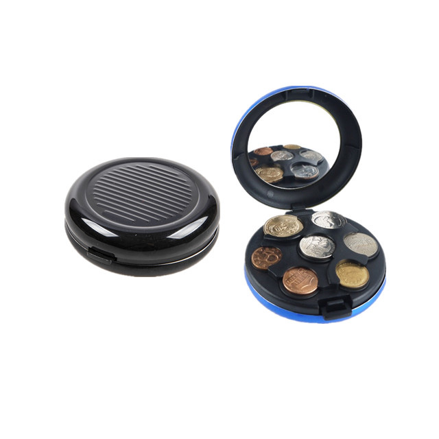 Hè a Cute Coin Punch Purse Round a mistura perfetta di stile è funzione per u trasportu mudernu di ogni ghjornu