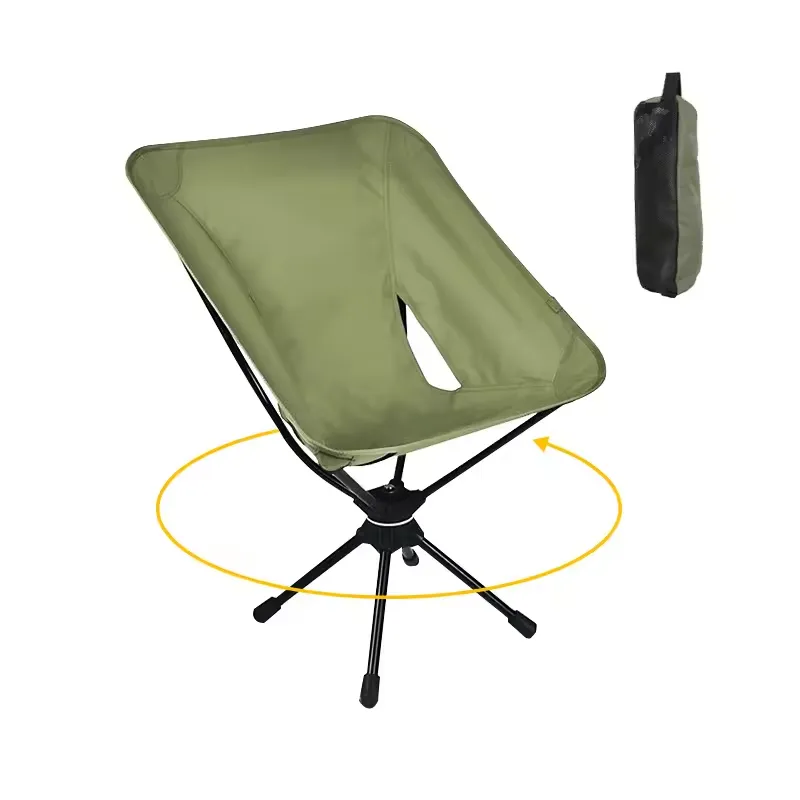 Chaise lunaire rotative à 360° pour l'extérieur